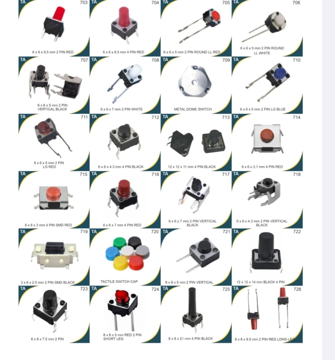 Micro Push Button Switch Price